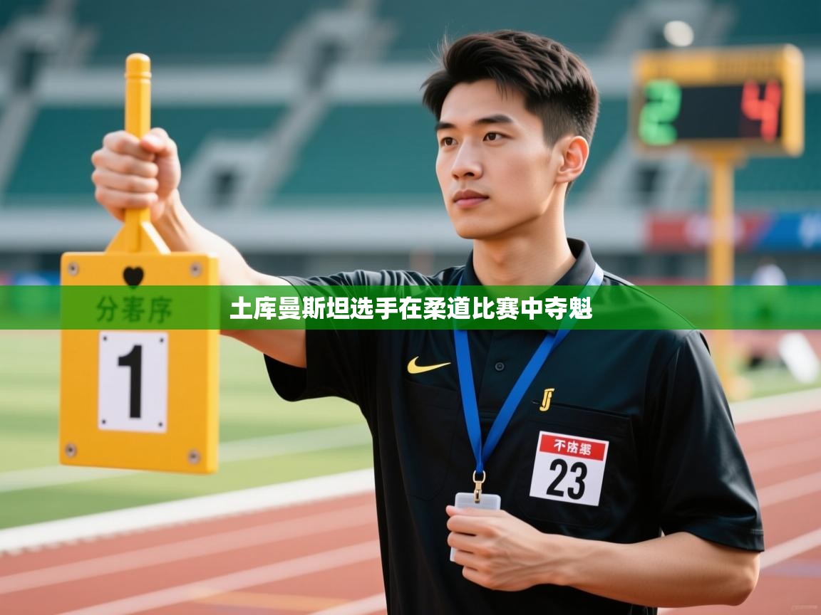 土库曼斯坦选手在柔道比赛中夺魁