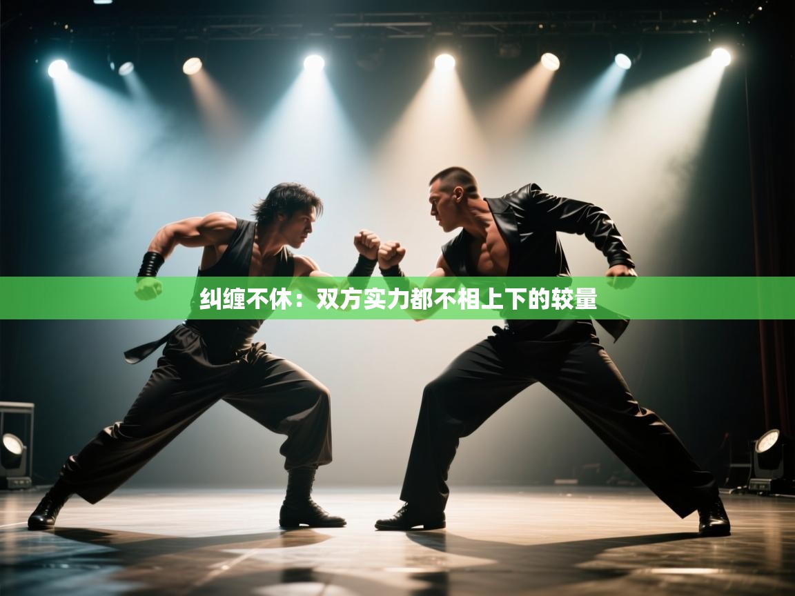纠缠不休：双方实力都不相上下的较量