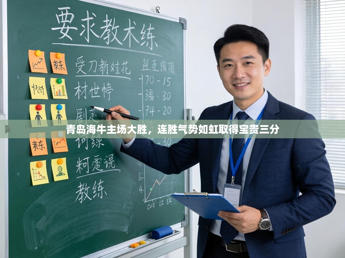 青岛海牛主场大胜，连胜气势如虹取得宝贵三分