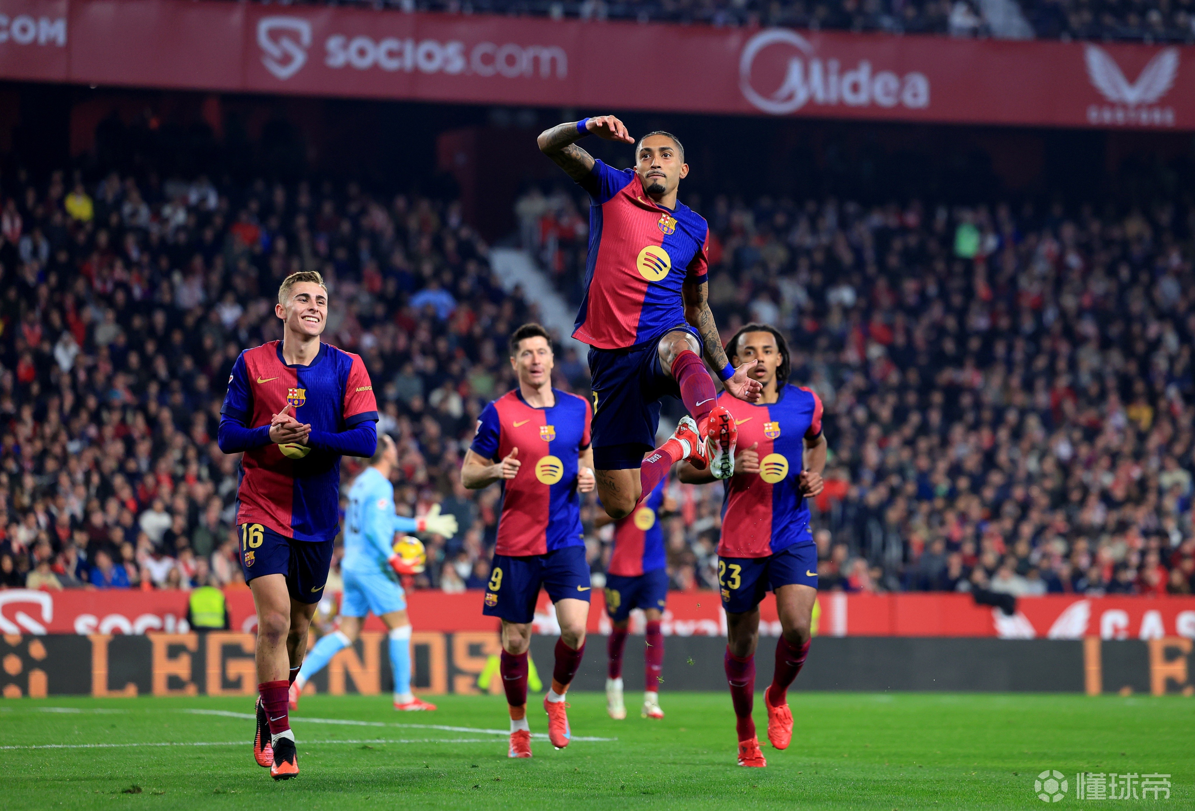 巴萨客场全面优势,大杀四方 巴萨客场全面优势,大杀四方